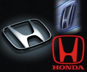 Puzzle Honda λογότυπο, ιαπωνική μάρκα αυτοκινήτου